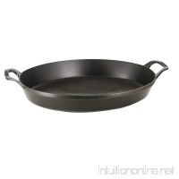Staub 13003725 Cast Iron Oval Baking Dish  14.5x11.2-inch  Matte Black - B076333PLN